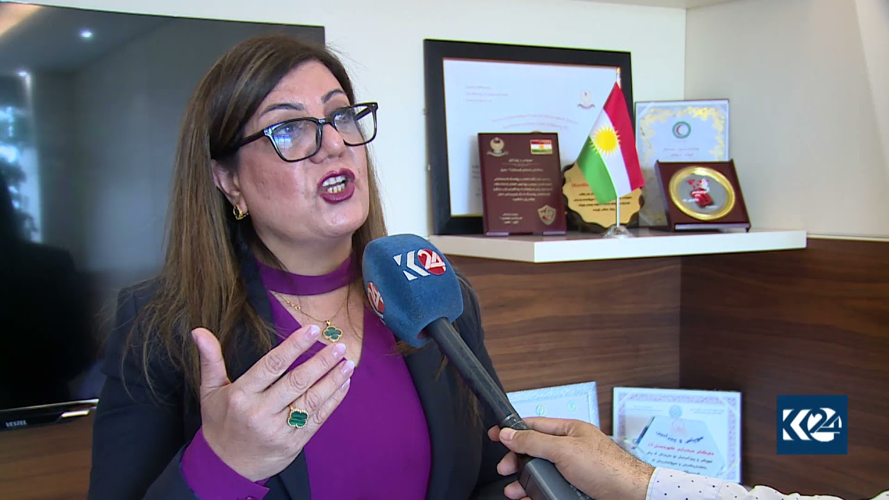 امل جلال رئیس سازمان کل گردشگری کوردستان